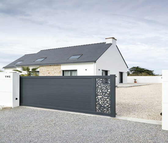 Portail aluminium sur mesure