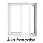 Fenêtre alu à la française