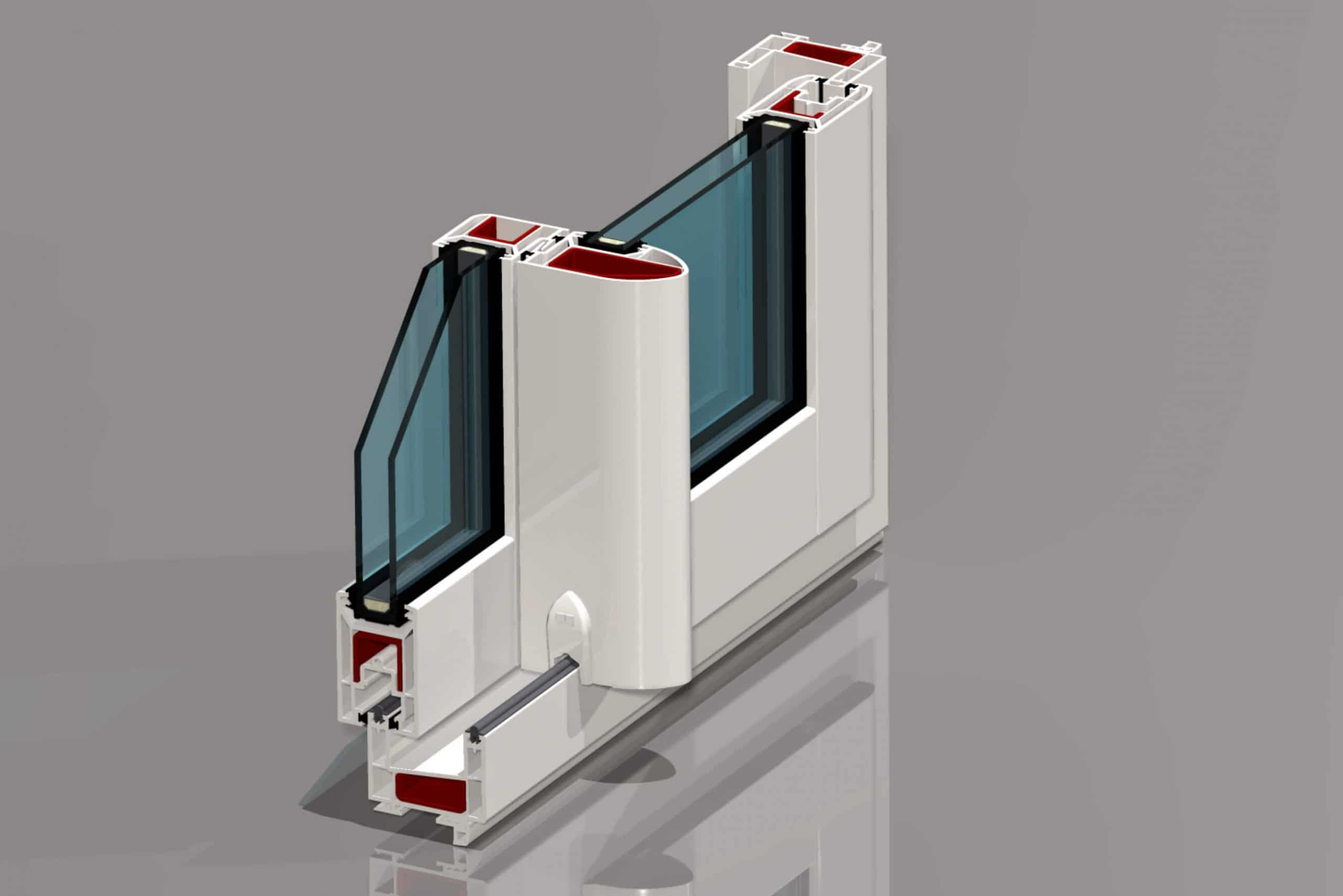 Fenêtre PVC coulissante