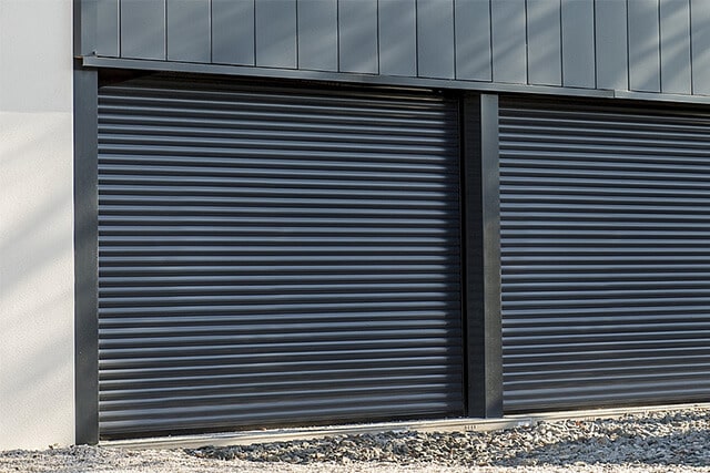 Porte de garage enroulable sur mesure