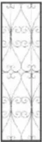 Grille – Sur la totalité de la porte d’entrée Grille – Sur la totalité de la porte d’entrée