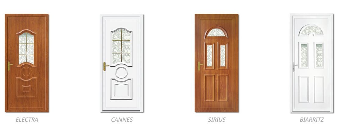 Panneaux portes PVC Traditionnelles
